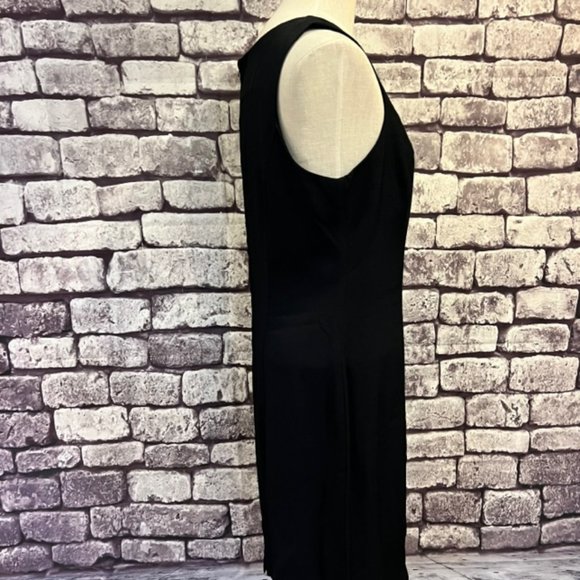 Scarlett NWT Black Sleeveless Dress Size 12 - Picture 8 of 9